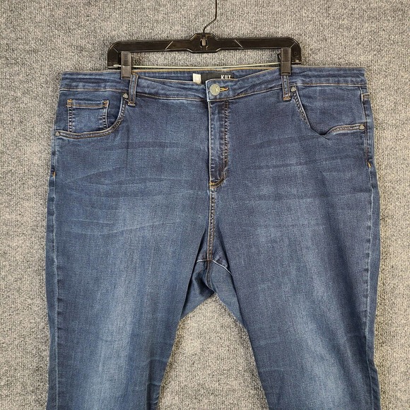 Kut from the Kloth Donna Skinny Jeans Size 24W - Picture 4 of 11